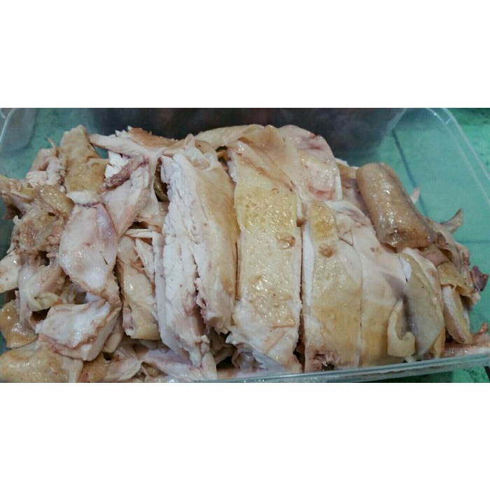 

AYAM KAMPUNG REBUS / AYAM PEK CAM KEE. HALAL