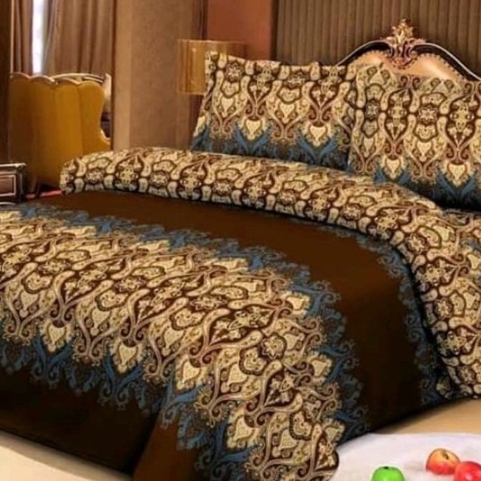 (ごY✔3) Sprei Set JUMBO 240x200 Katun BONITA/Sprei JUMBO Motif /super.keren❣