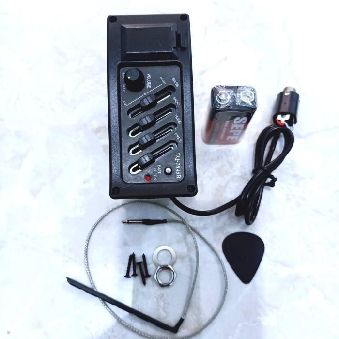 Preamp 7545R/Preamp Gitar Akustik/Pream Eq7545R/Pick Up Gitar Akustik