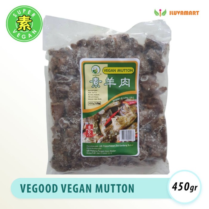 

VEGOOD VEGAN MUTTON 450 GR / OLAHAN KAKI JAMUR VEGETARIAN