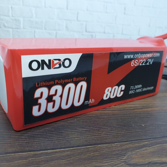 Lipo Battery 6s 22.2v 3300mah 80-160c Onbo Power