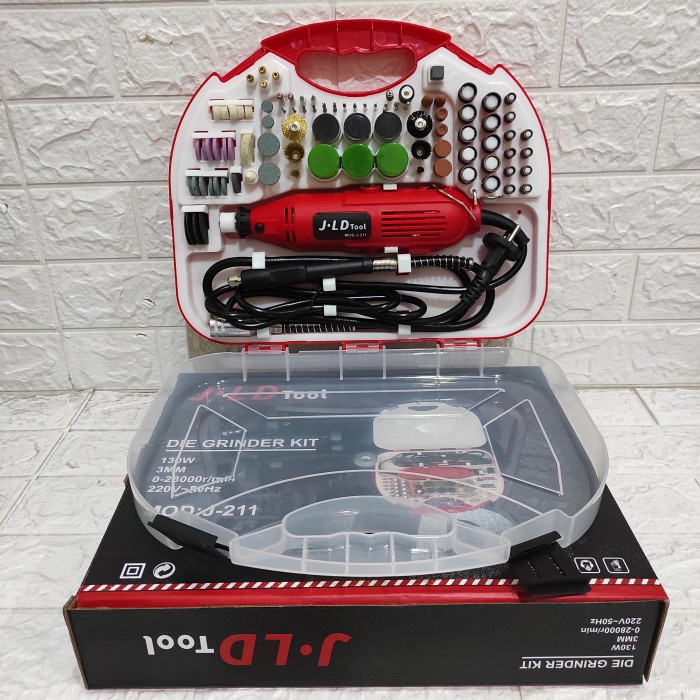 Jld J211 Mini Die Grinder Set Tuner Set Bor Gerinda Mini Set