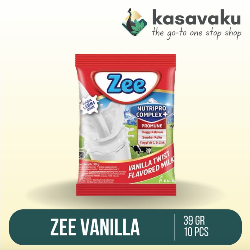 

Susu zee Nutripro complex isi 10 sachet - Vanila