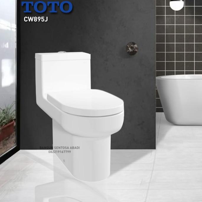 :<:<:<:<] KLOSET DUDUK TOTO CW 895 J /MONOBLOK TOTO CW895 ORIGINAL