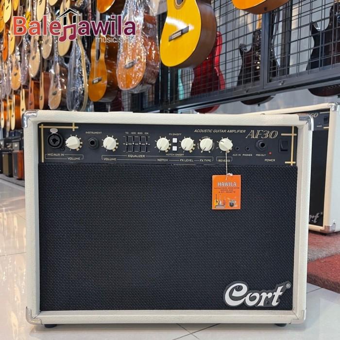 Amplifier Gitar Akustik Ampli Gitar Acoustic Cort Af30 Af 30 Garansi