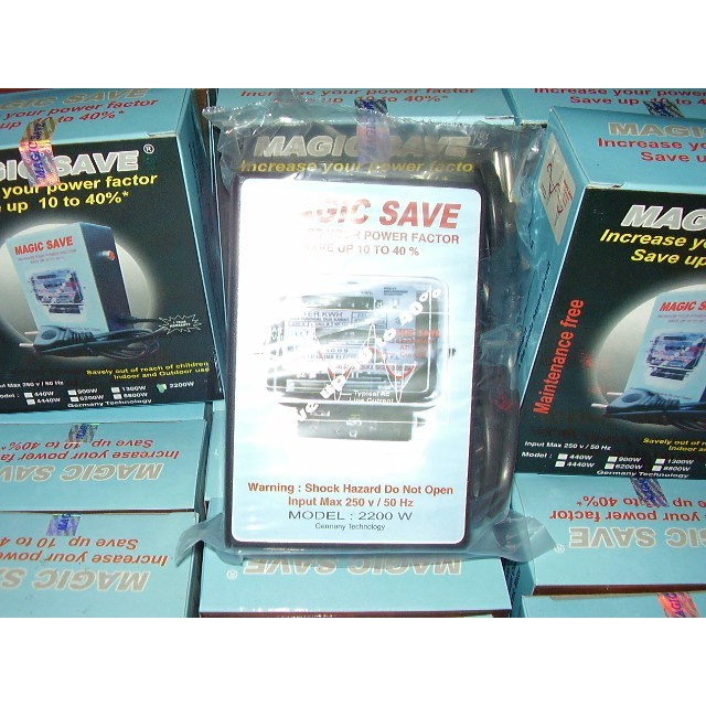 PENGHEMAT LISTRIK / Capasitor Bank "MAGIC SAVE" 4400w