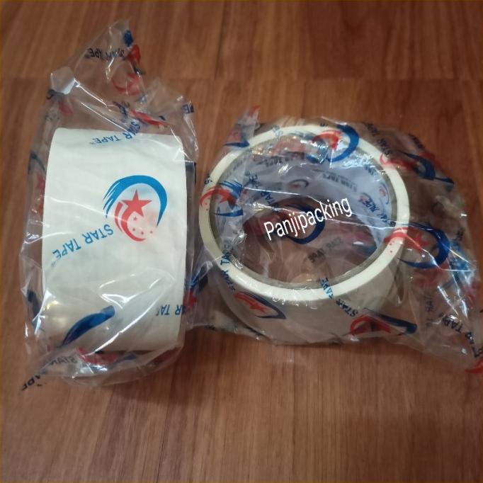 

.........] LAKBAN KERTAS MASKING TAPE 2" 48MM 12Y/ SOLASI KERTAS 2 INCH