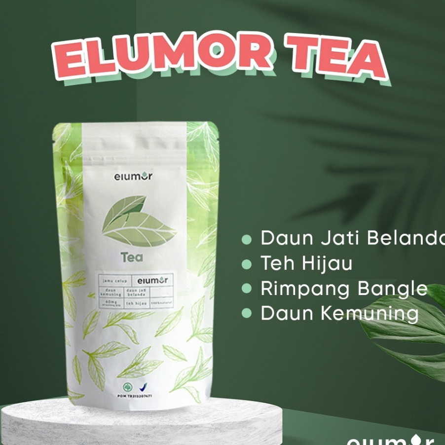 

YSNF3502 7.7 Elumor Slimming Tea Isi 30 Kantong Teh (Teh Pelangsing Herbal Alami)/Produk Penurun Berat Badan/Teh Diet BPOM/Teh Pengurus Badan