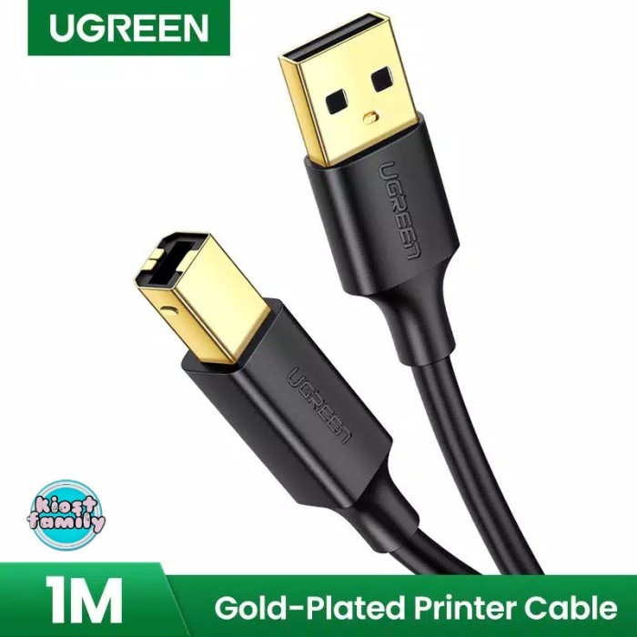 Ugreen Kabel Printer Scanner USB 2.0 - 1 Meter