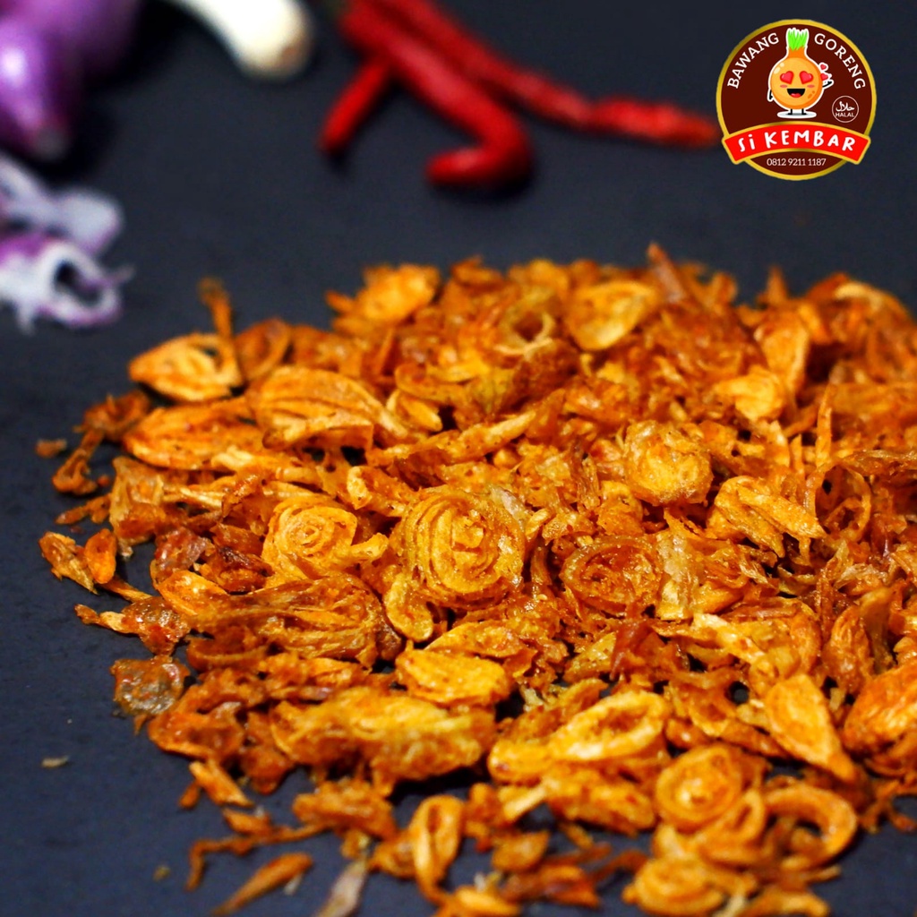 

Bawang Goreng Sumenep 0,5Kg 1/2Kg 500Gr Pedas