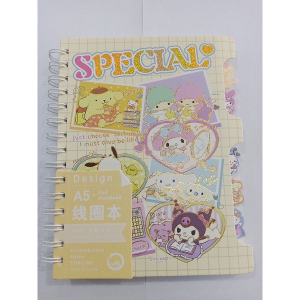 

BUKU SPIRAL A5 58-25-3 PEMBATAS