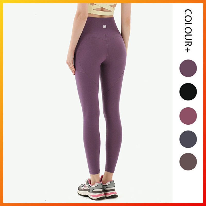 5 Color Lululemon Yoga Pants Running Pocket Jogger Leggings ck916