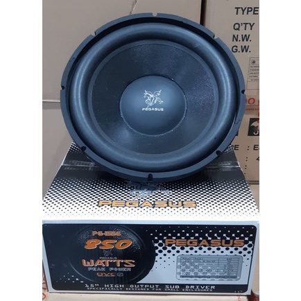 SUBWOOFER 15 inch PEGASUS - Dinasti Audio