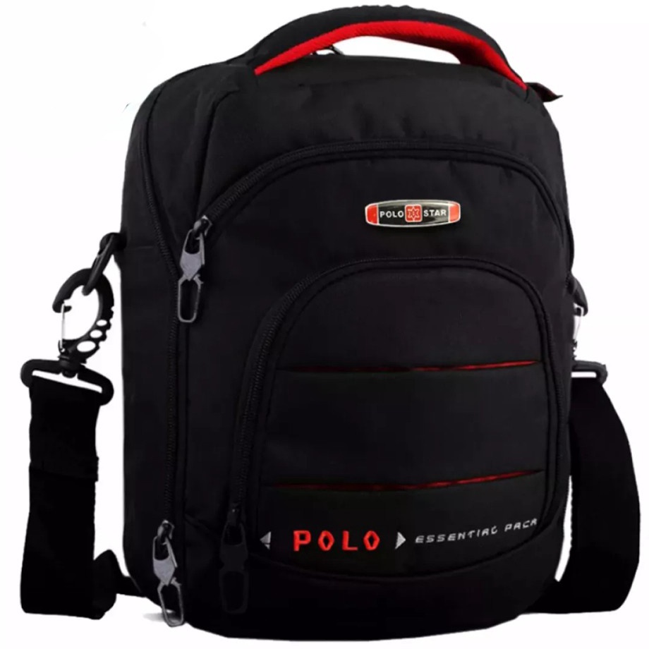 Terkini 9.9 Shopee GRATIS ONGKIR POLO Tas Selempang Pria Model 39121 Tas Tablet 10 Inchi Tas Outdoor