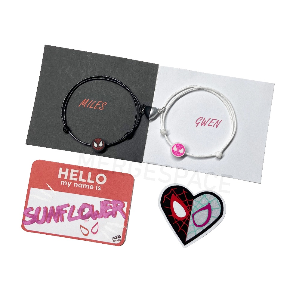 REKOMENDASI Merge Gelang Couple Miles Morales Gwen Stacy V1