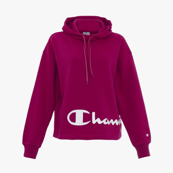 Champion Women'S Crop Hoodie Original 100%