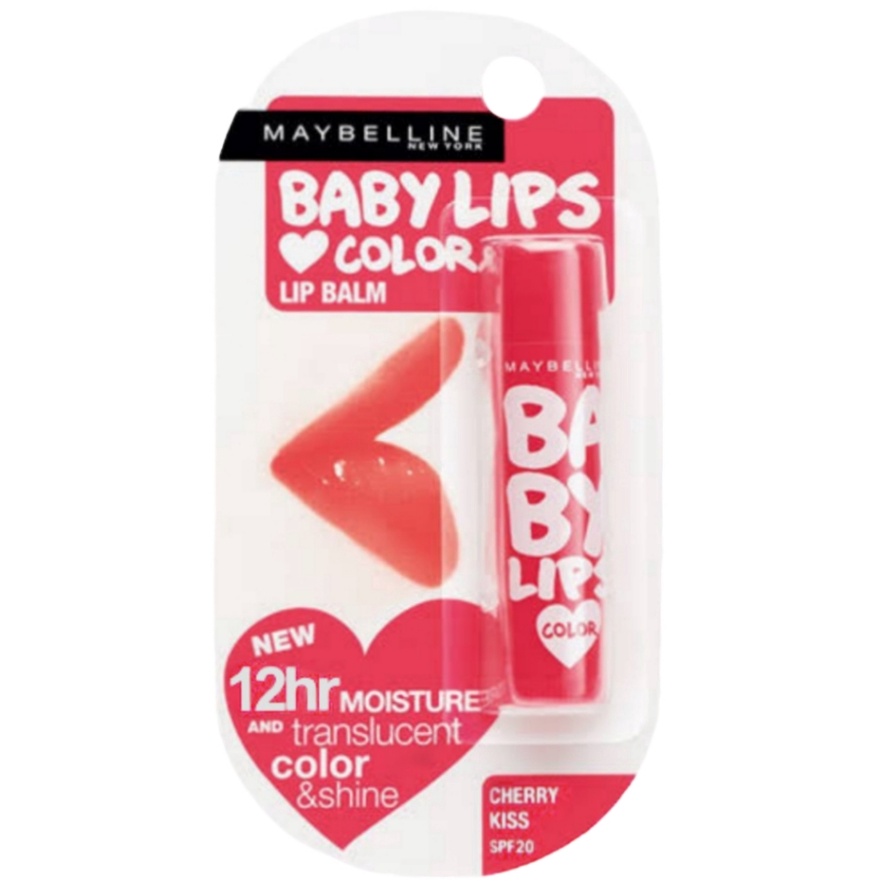 Terlaris Today Maybelline Baby Lips Love Color Lip Balm - Cherry Kiss SPF 20 grosir