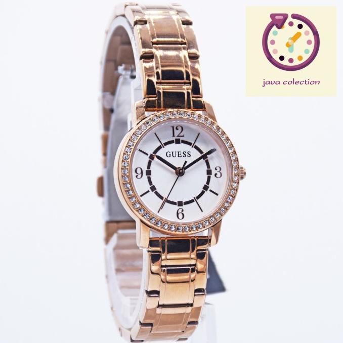 Jam Tangan Wanita Guess GW0468L3 Rose Gold Original