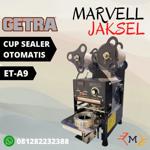 Cup Sealer Getra Semi Otomatis ET-A9 / Mesin Segel Gelas ETA9 / ET A9