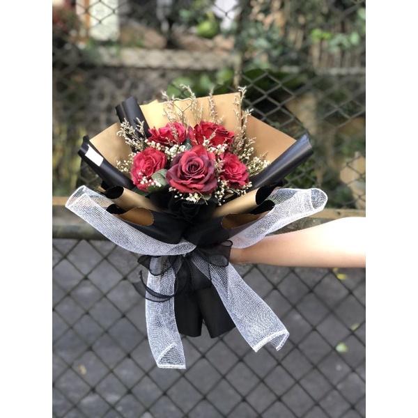 

Artficial rose premium /buket bunga mawar palsu