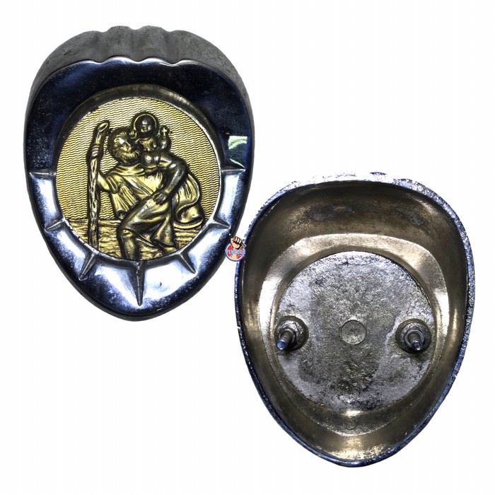 emblem badge st. christopher vespa lambretta dindakanya2535