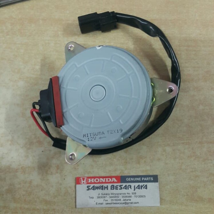 New Motor Fan / Kipas Radiator Mobil Honda Jazz Freed Mitsuba Kode Ma167
