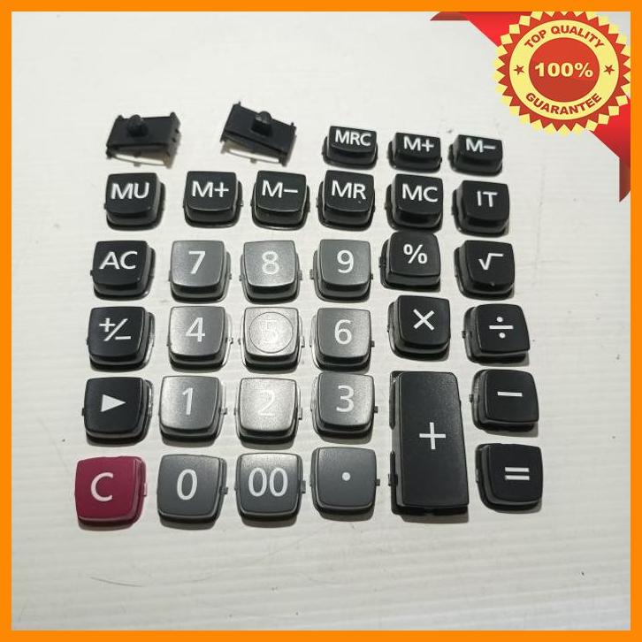 

(blg) tombol angka calculator kalkulator casio gx-12s gx 12 s new original