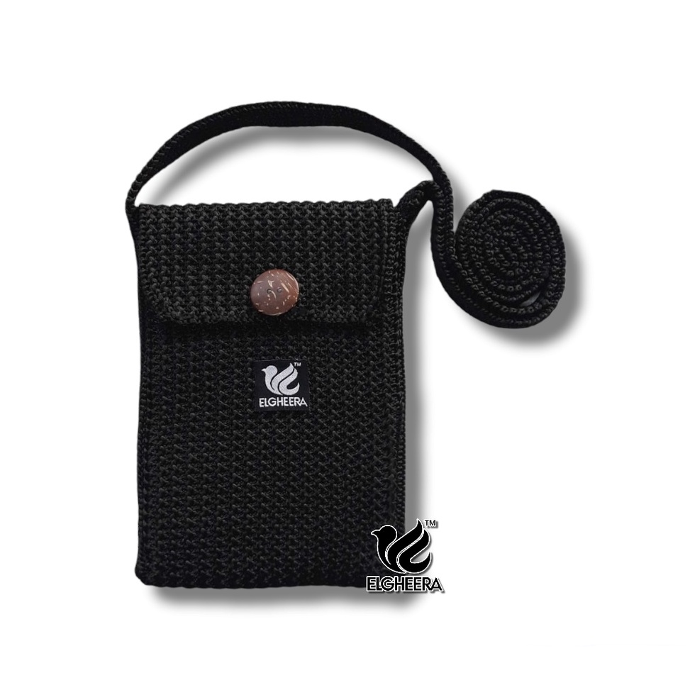 Cepaatf4F9r Tas selempang wanita rajut HP by ELGHEERA