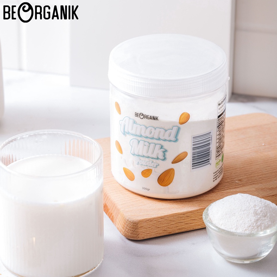 

➲➛☆ Beorganik Almond Milk Powder / Susu Almond Bubuk 300gr Laris