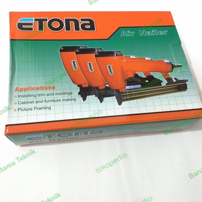 Etona Air Nailer Gun / Tembakan Steples / Staples Angin Etona 1022J