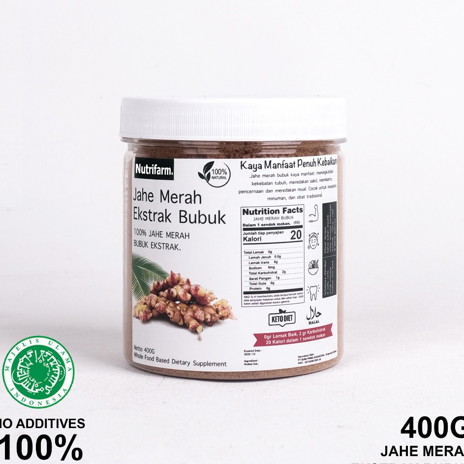 

➙➼✦❃ JAHE MERAH BUBUK 400G ASLI 100% TANPA CAMPURAN TANPA GULA GULA AREN 1KG INSTAN 500GR SACHET CANGKIR MAS MURNI TANPA GULA ASLI / RED GINGER POWDER / JAHE MERAH BUBUK SEGAR AMH 1KG BUBUK ASLI 100% TANPA CAMPURAN INAYAH KERING RATU LEBAH GULA