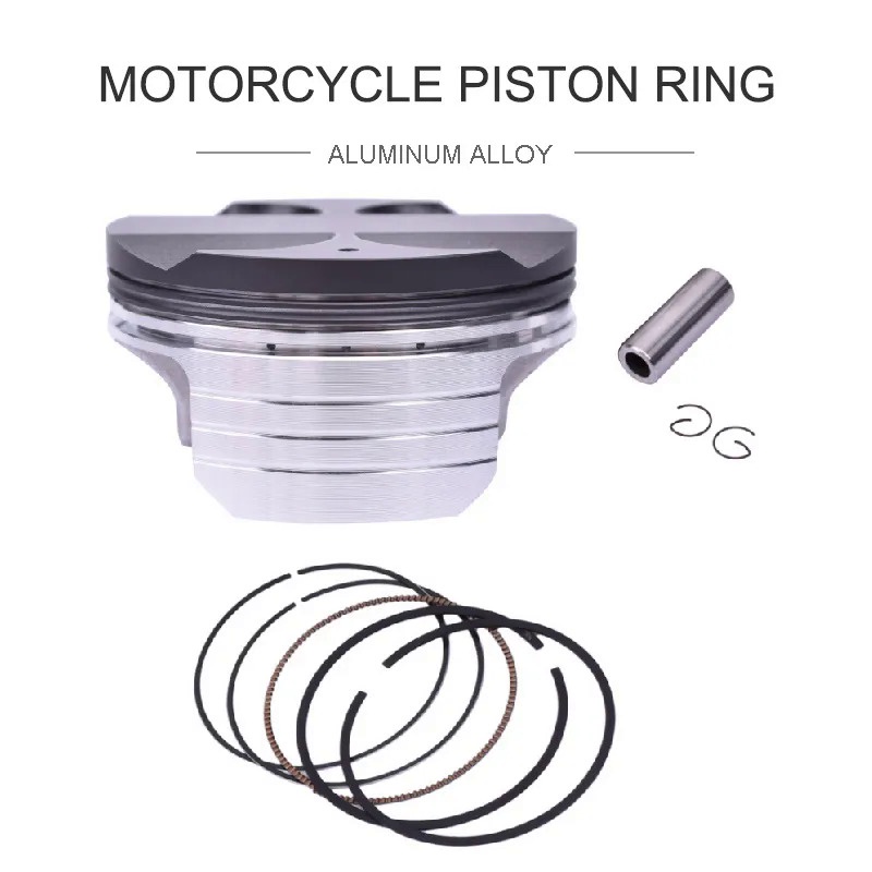 ❤75mm 75.25mm 75.5mm 75.75mm 76mm Pin 17mm Motorcycle Engine Piston Rings Kit for Honda MV9 CBR1000 