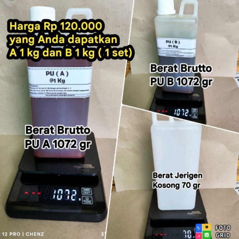 MENARIK Polyurethane foam PU A B