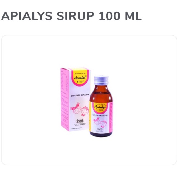 

Ready APIALYS SYRUP ➯⁂✯