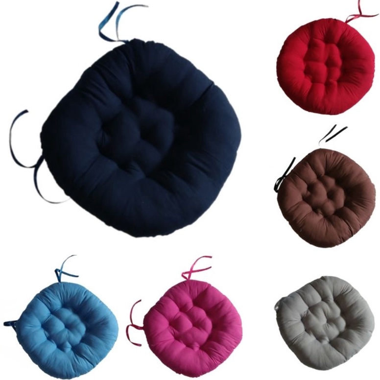 NEW STOCK BANTAL ALAS DUDUK KURSI BULAT 40cm / BANTAL DUDUK KURSI