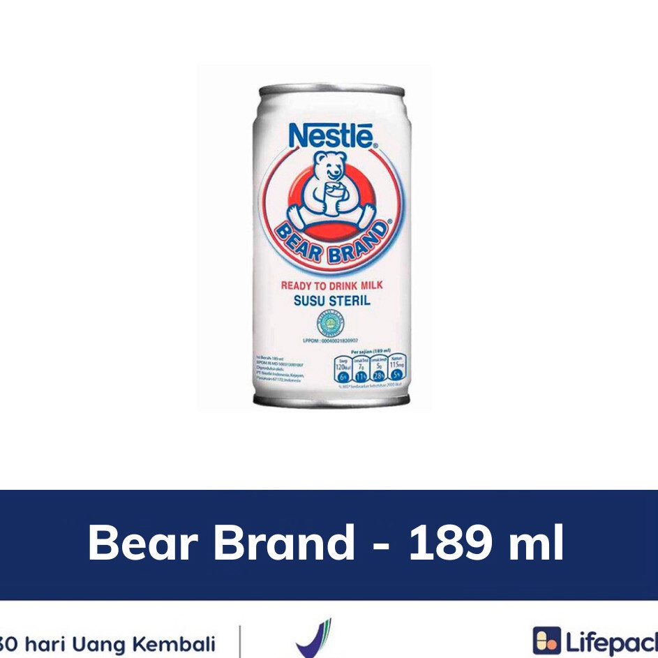 

Ready Bear Brand - 189 ml - LIFEPACK Best Produk