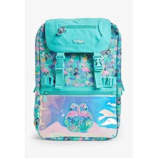 Smiggle Foldover Backpack Dino Game Unicorn Pug Smile