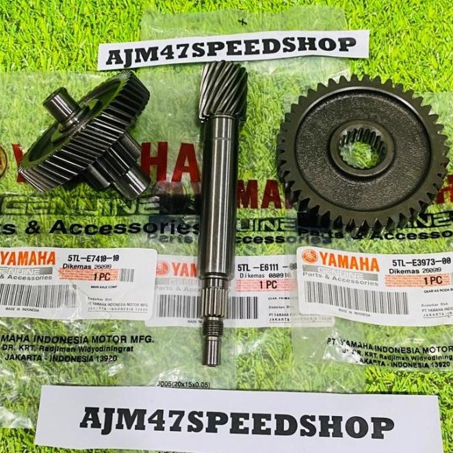 Gigi Rasio Set 5Tl Gir Gardan Gir As Roda As Pully Mio Lama Mio Smile