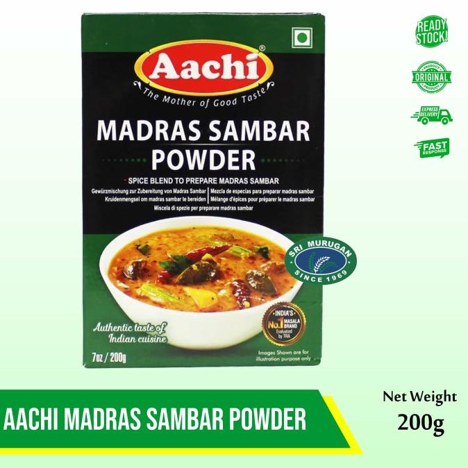 

Buruan serbu] AACHI MADRAS SAMBAR POWDER 200G