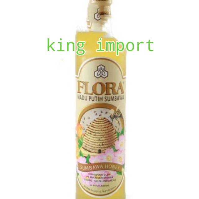 

flora Madu Putih Sumbawa 650ml Honey