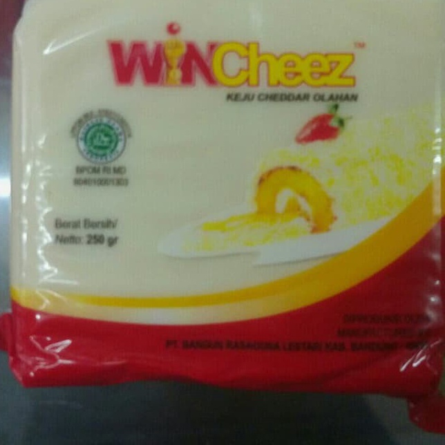 

☊✵ Keju Wincheez per 250gr wincheese Ready Stock