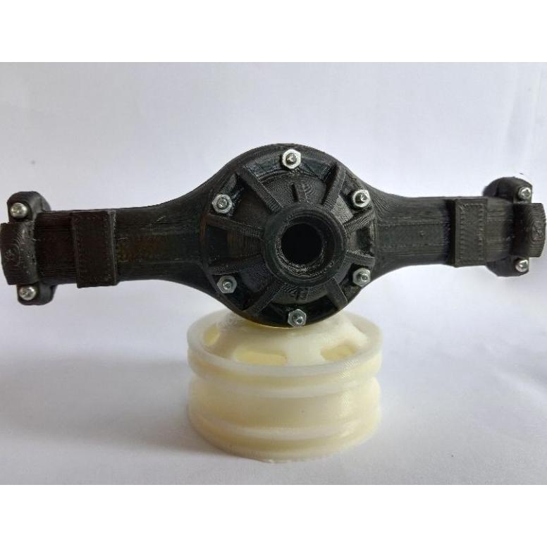 [Ttt] Casing Gardan Miniatur Truk Skala 10 Truk Center Giga Skala 14 Tamiya Shopee