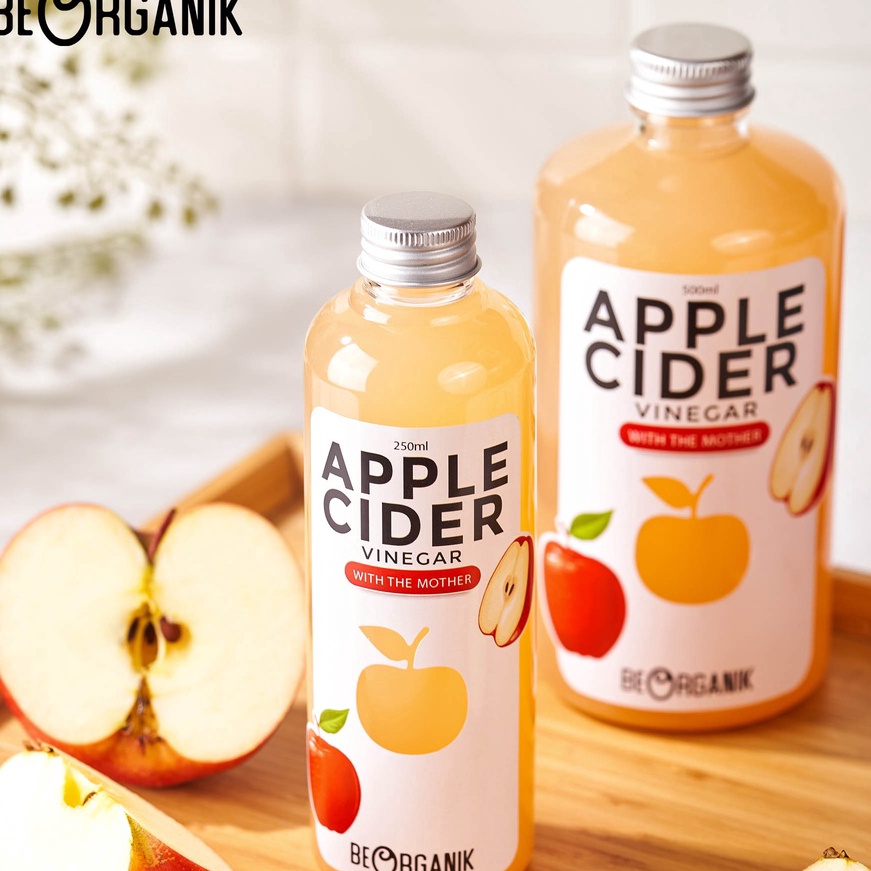 

Terbaik Beorganik Apple Cider Vinegar / Cuka Apel Organik With The Mother !!