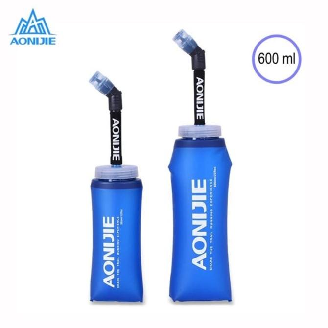 Aonijie Soft Flask Long Straw SD13 - 600ml botol minum