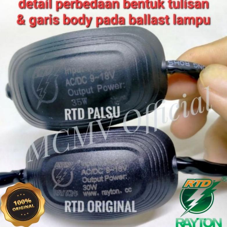 Sale [Ready Stock] Lampu Led Motor Rtd 6 Sisi / 3 Sisi 100% Original Garansi Ac Dc + Kipas Bohlam Do