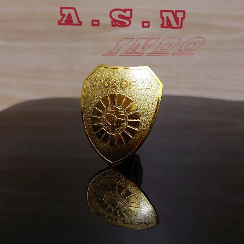 Pin Sdgs Desa Pin Kemendes Sdgs Lencana Sdgs Kemendes