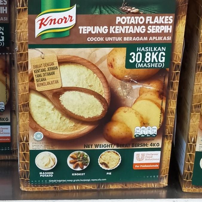 

@@@@] knorr potato flakes 4kg flour tepung kentang mashed