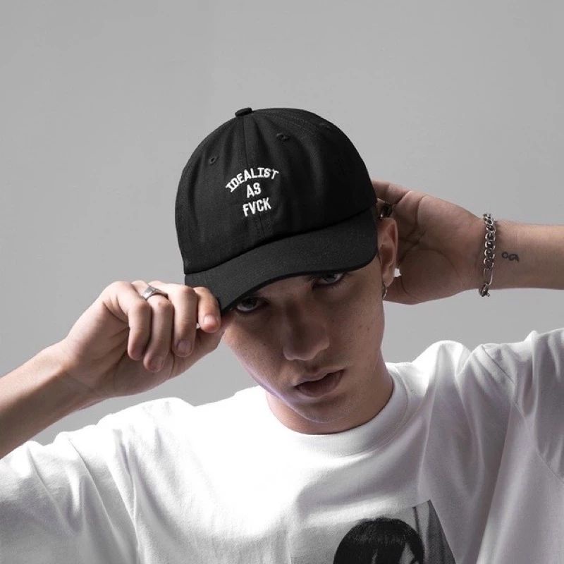 Topi Insurgent Club Idealist As Fvck Hitam