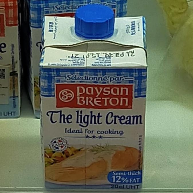 

}}}}}}] payson Breton cooking cream 200ml krim masak