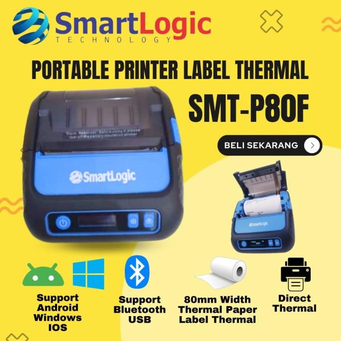 '+'+'+'+] PORTABLE PRINTER LABEL THERMAL SMARTLOGIC SMT-P80F